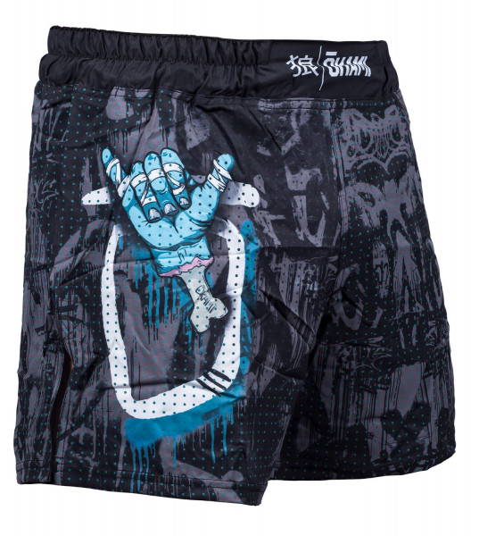 OKAMI Fight Shorts Hang Loose